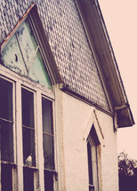 old church window