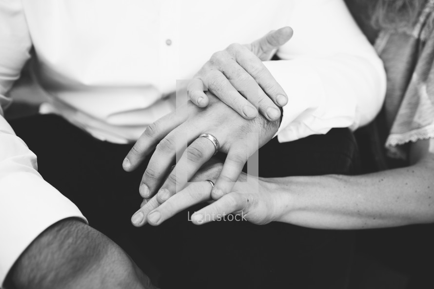 couples hands 