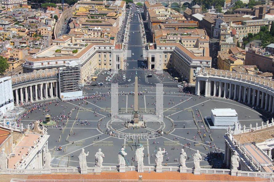 St Peter's Square, Vatican City, Rome