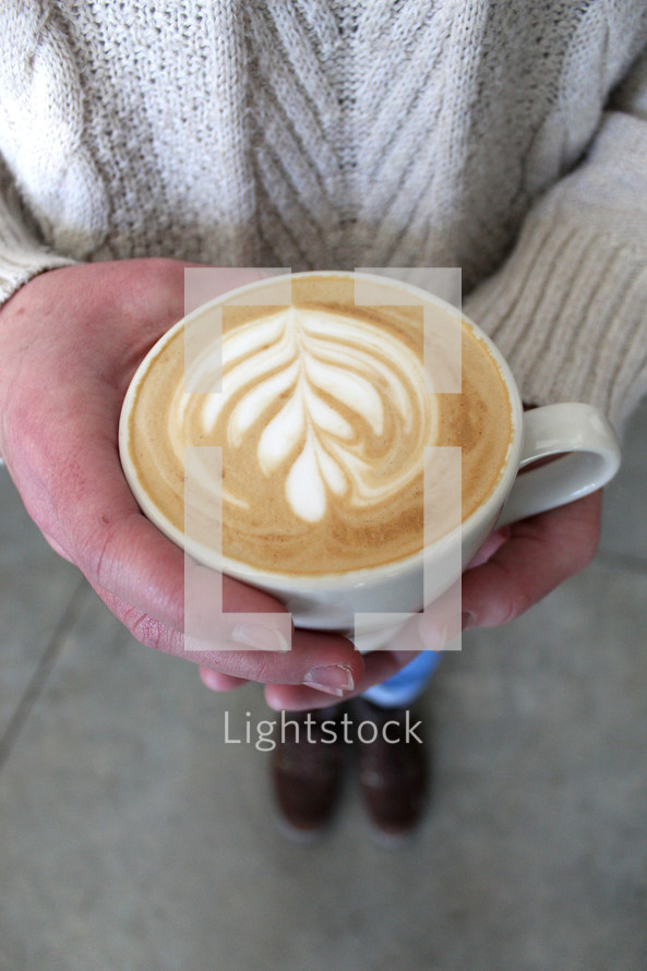 design in coffee creamer 