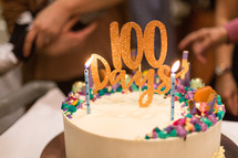 100 days cake 