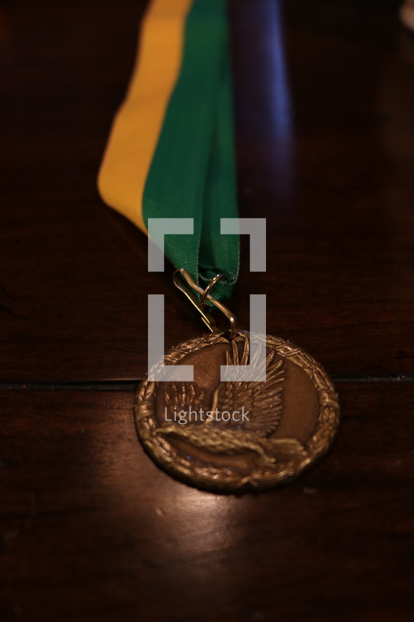 a medal 