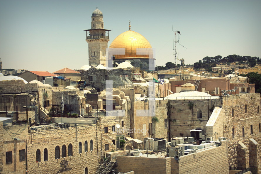 An iconic view of multicultural Jerusalem
