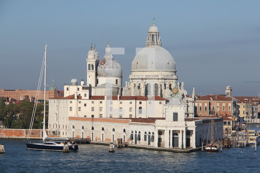 Santa Maria della Salute Cathedral in Venice 