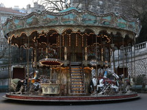A carousel in Paris 