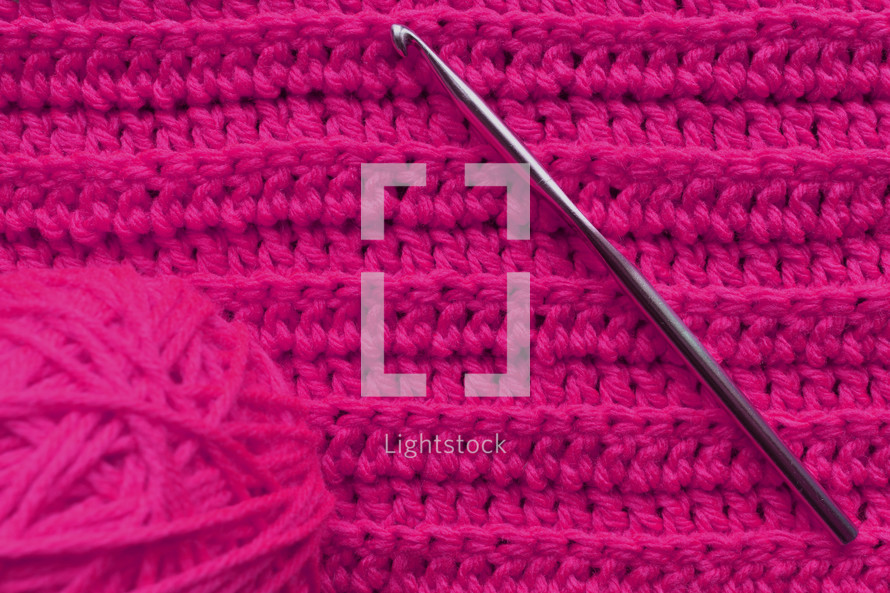 pink knit background 