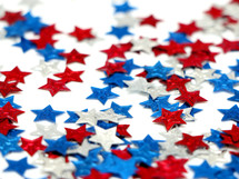 red, white, and blue stars background 