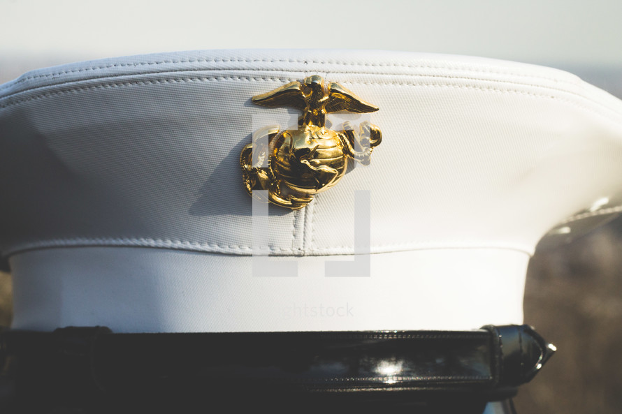 marine dress hat 