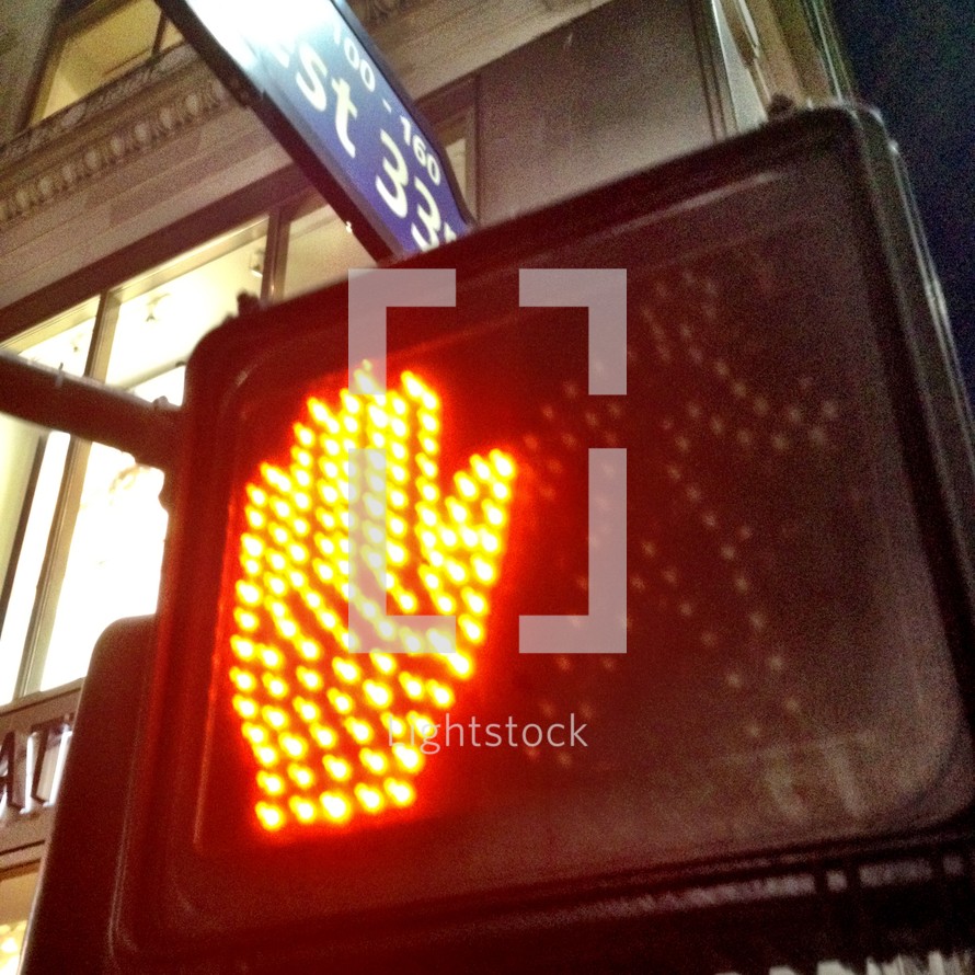 stop -  crosswalk light