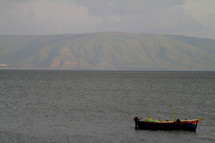 fishermen on the Sea of Galilee 