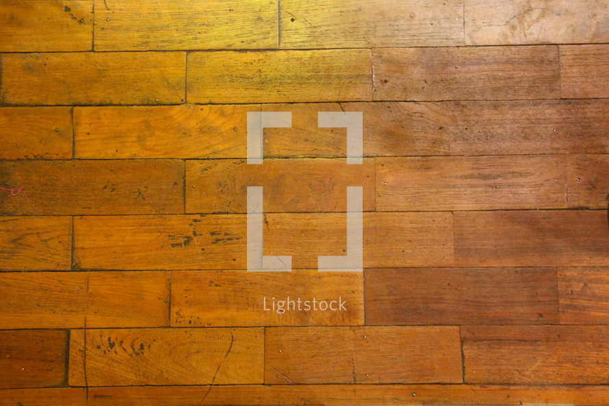 hard wood floor planks