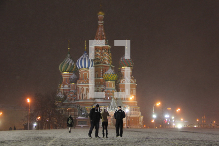 The St. Basil's Cathedral 