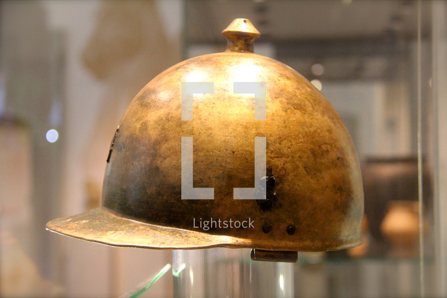 Roman soliders helmet