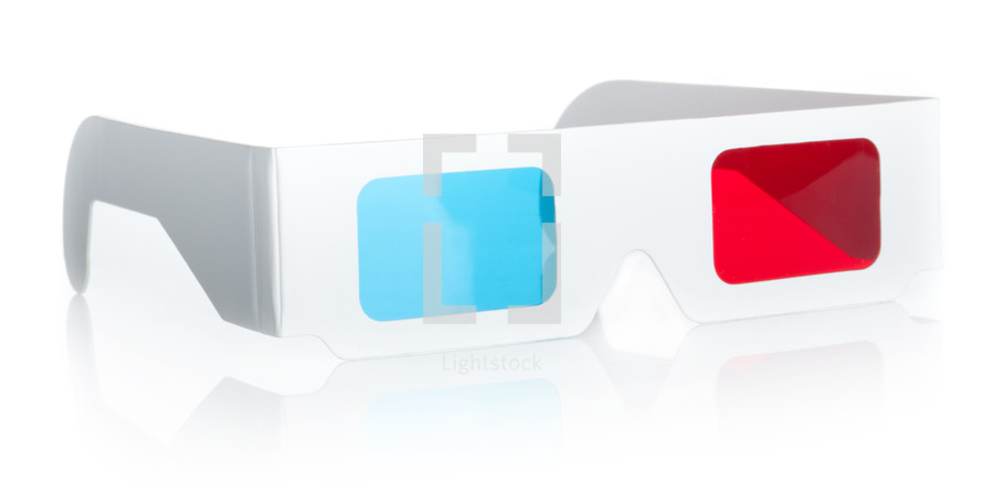 movie theater 3D glasses 