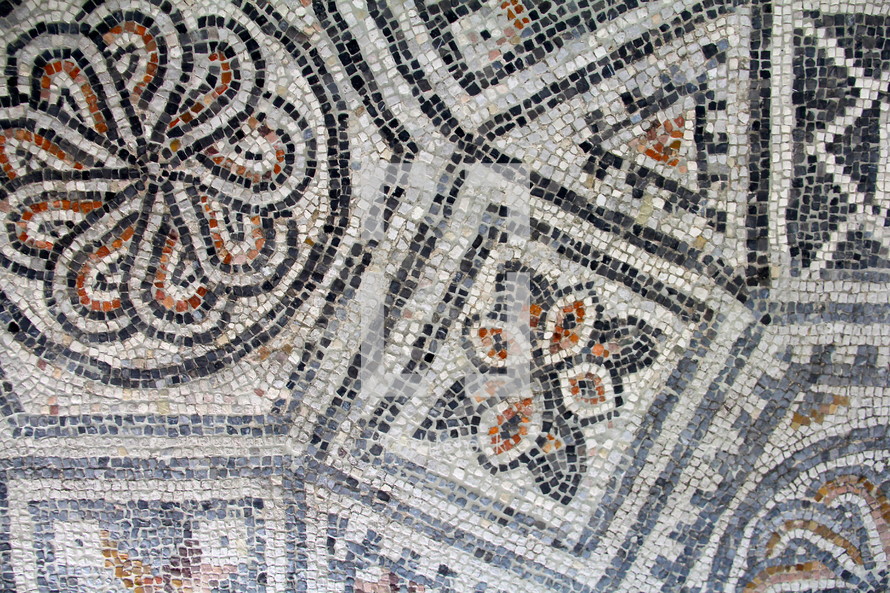 Roman mosaic floor 