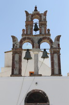 Church bell tower.