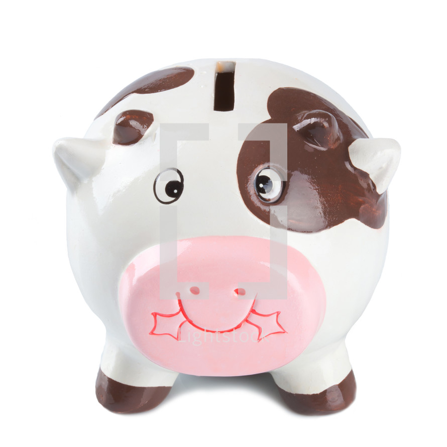 cow piggy bank 