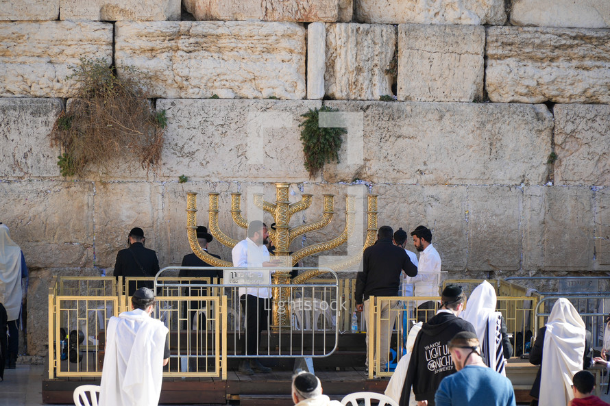 The Western Wall in Jerusalem