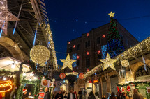 Christmas Market in Christian Quarter of the Old City in Jerusalem