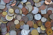 Coins foreign currency