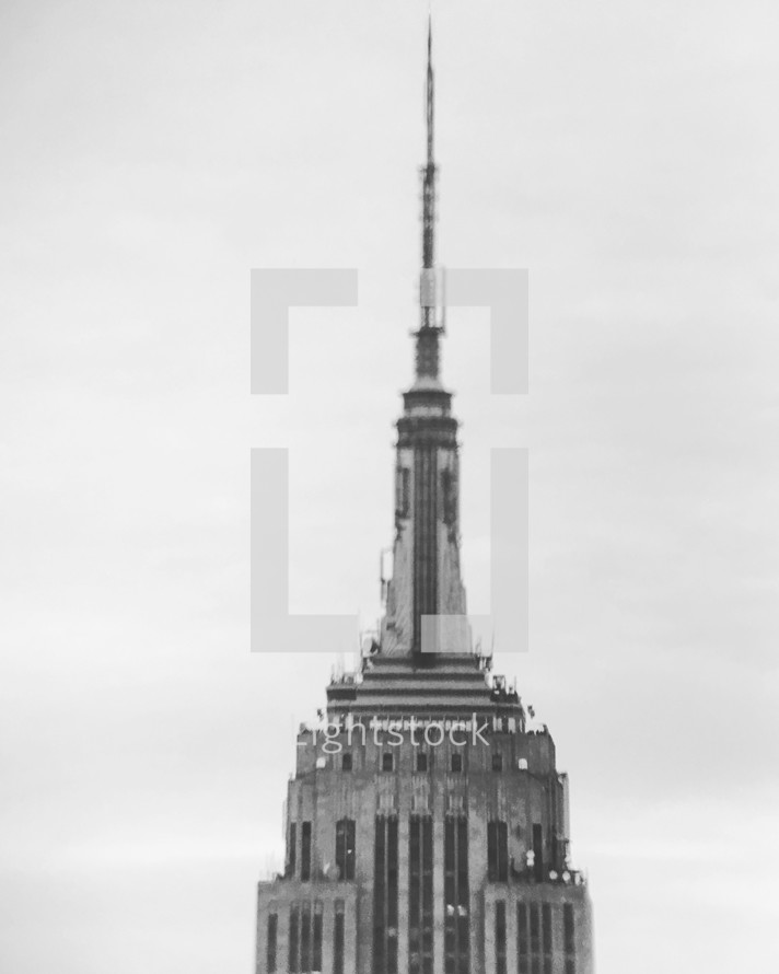 Empire state building top 