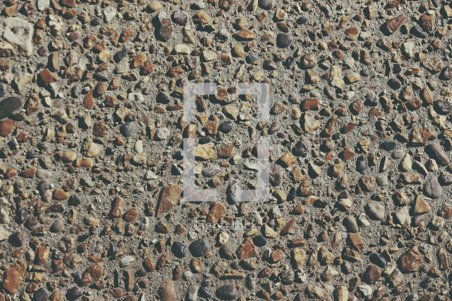 gravel concrete background 