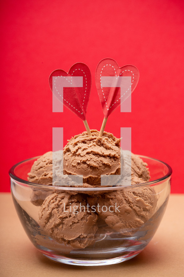 bowl of ice cream 