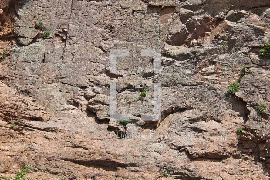 rock wall cliff