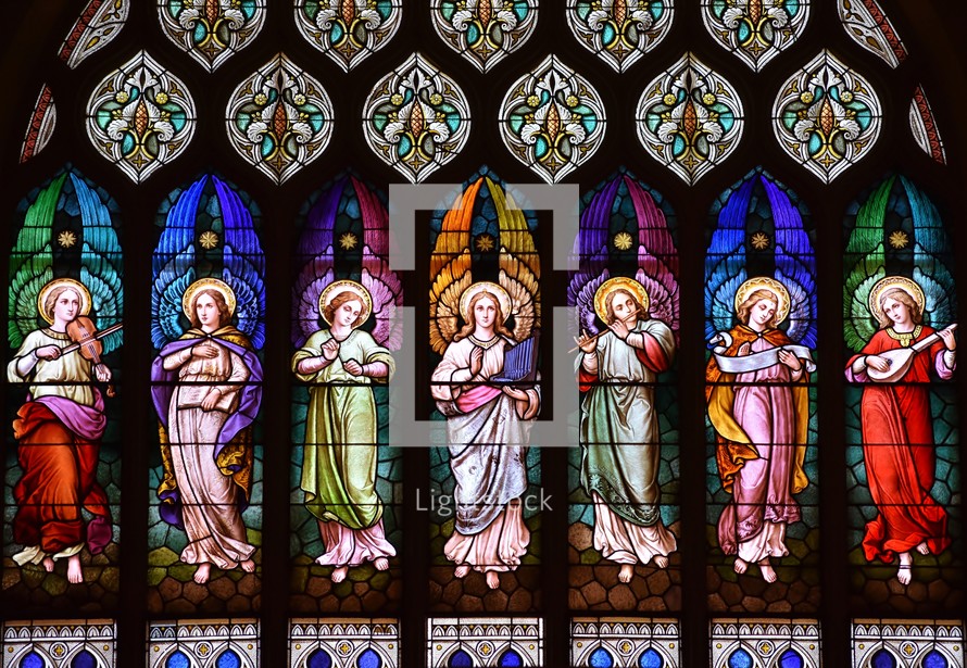 angel choir stained glass windows 
