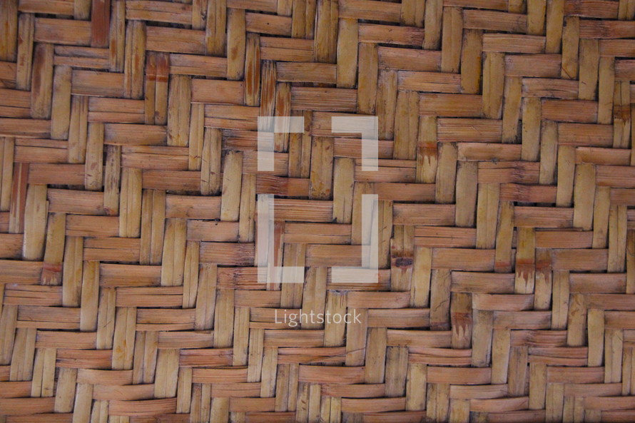 bamboo basket weave