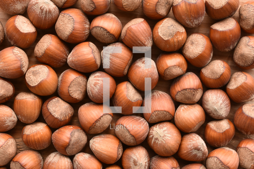 nuts background 
