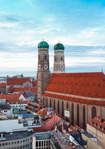 The Church of Our Lady (Frauenkirche) in Munich, Germany, Bavaria