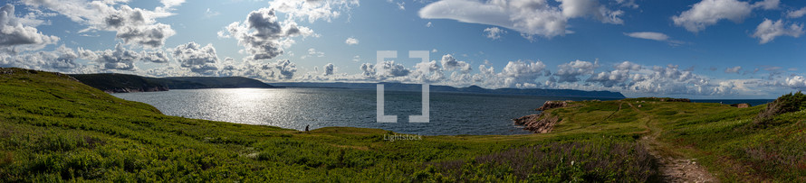 panoramic shoreline 