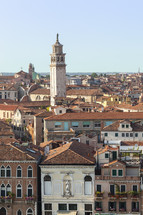 An image of a tower in Venice Italy