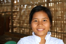 a smiling Asian young woman 