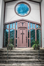 church entrance 