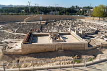 Second Temple Replica at the The Israel Museum in Jerusalem