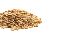 grains on a white background 