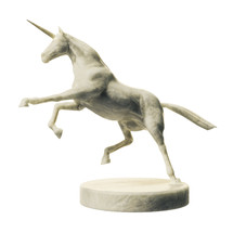 unicorn statue 
