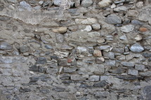 Ancient Chinese rock wall 