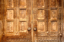 ornate engraved doors 
