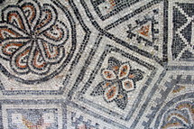 Roman mosaic floor 