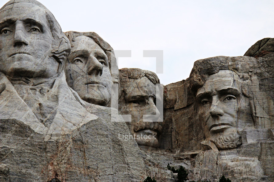Mount Rushmore monument, president's day