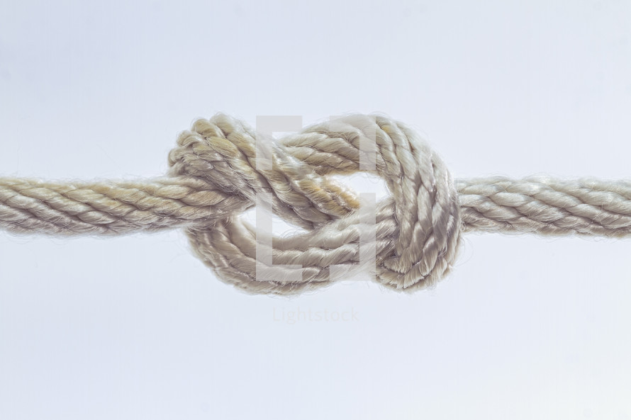 knot in a rope 