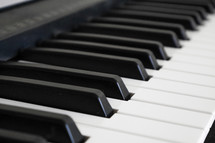 digital piano keys 