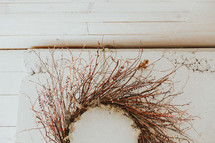 stick wreath 