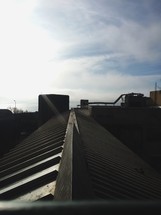 sunlight on a tin roof 