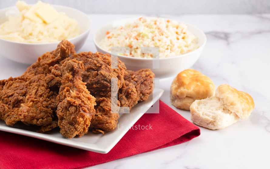fried chicken meal 