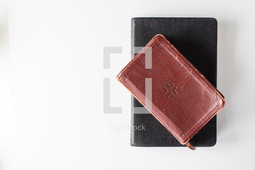 leather Bible and journal 
