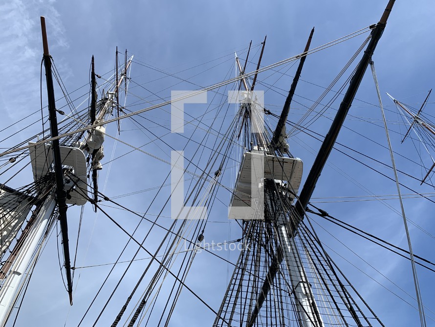 ship masts 